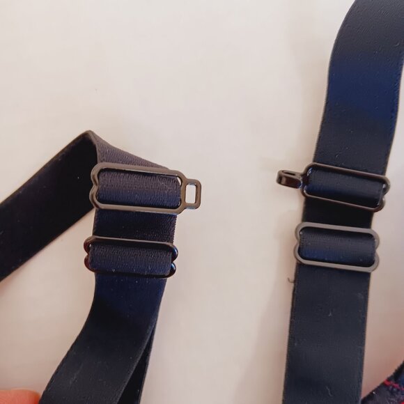 Elomi Women's Pomegranate Pink Energise Underwire Sports Bra Size 44D - Picture 5 of 13